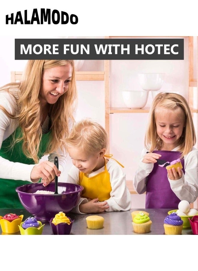 HALAMODO 2PCS Silicone Spatula Food Grade Non Stick BPA Free Kitchen Scraper High Heat Resistant Rubber Spatulas for Kitchen Baking  Cooking  Scraping  Mixing - Image 4