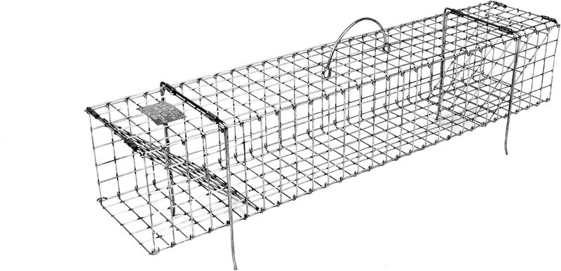 Tomahawk Live Trap Tomahawk Model 202CS - 28x5x5 Collapsible Muskrat Colony Trap - Image 1