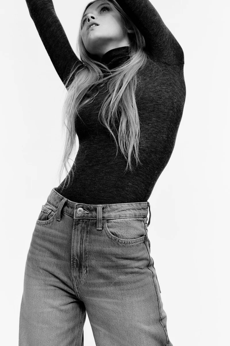 H&M Wide Ultra High Jeans