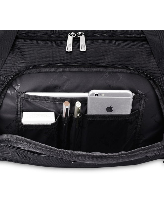 Septwolves Travel Bag For Men And Women, Multifunctional Large Capacity Luggage Bag, Handheld Gym Bag, Black - Image 3