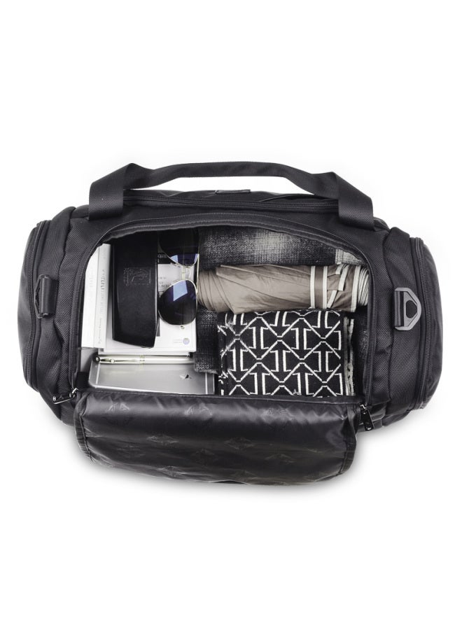 Septwolves Travel Bag For Men And Women, Multifunctional Large Capacity Luggage Bag, Handheld Gym Bag, Black - Image 2