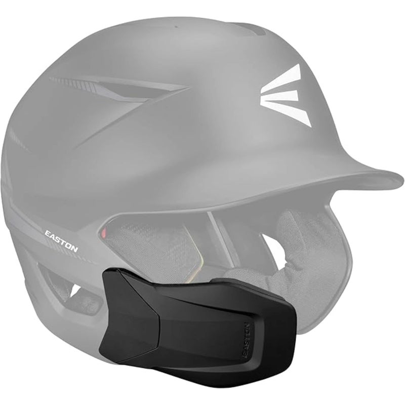 Easton | Multi-Adjust Batting Helmet Jaw Guard | Matte Black - Image 3