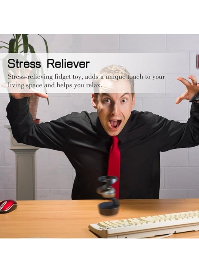 general Anti-gravity kinetic tabletop toys, Executive kinetic rotating tabletop toys, Tabletop hanging gyroscopes, Kinetic tabletop toys, Floating tabletop toys, Optical optical illusion spinning decorations - Image 4