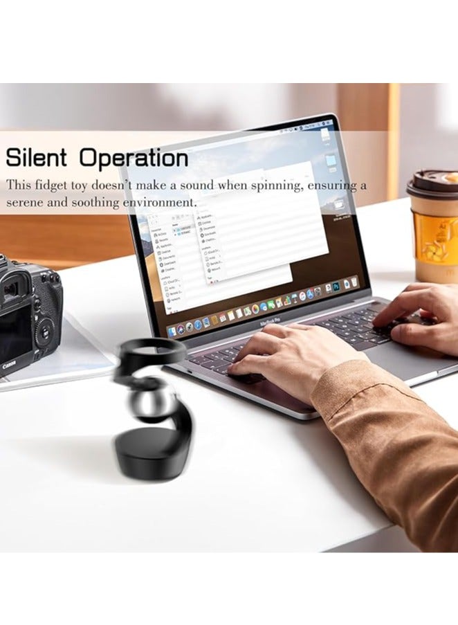 general Anti-gravity kinetic tabletop toys, Executive kinetic rotating tabletop toys, Tabletop hanging gyroscopes, Kinetic tabletop toys, Floating tabletop toys, Optical optical illusion spinning decorations - Image 5