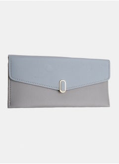 Women's leather wallet with multiple pockets and an oval lock, grey*light grey - pzsku/Z8CFAB615601ACA2F8346Z/45/_/1737461943/13b1c322-dedc-4ab2-b81b-2b6870d32393