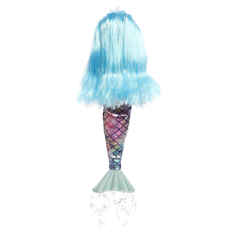 Aurora Enchanting Sea Sparkles Cheekys Butterfly Stuffed Doll - Imaginative Play - Magical Companions - Blue 18 Inches - Image 4