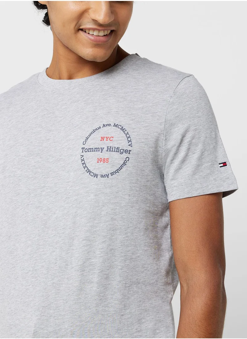 TOMMY HILFIGER Logo Crew Neck T-Shirt
