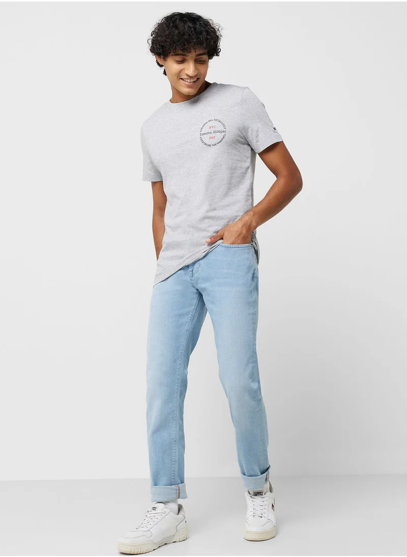 TOMMY HILFIGER Logo Crew Neck T-Shirt