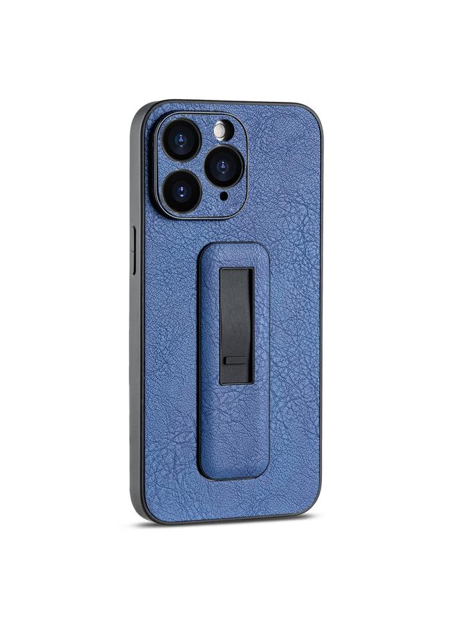 S-TOP Case For iPhone 11 Pro Max PU Leather Push-pull Bracket Shockproof Phone Case - Image 1