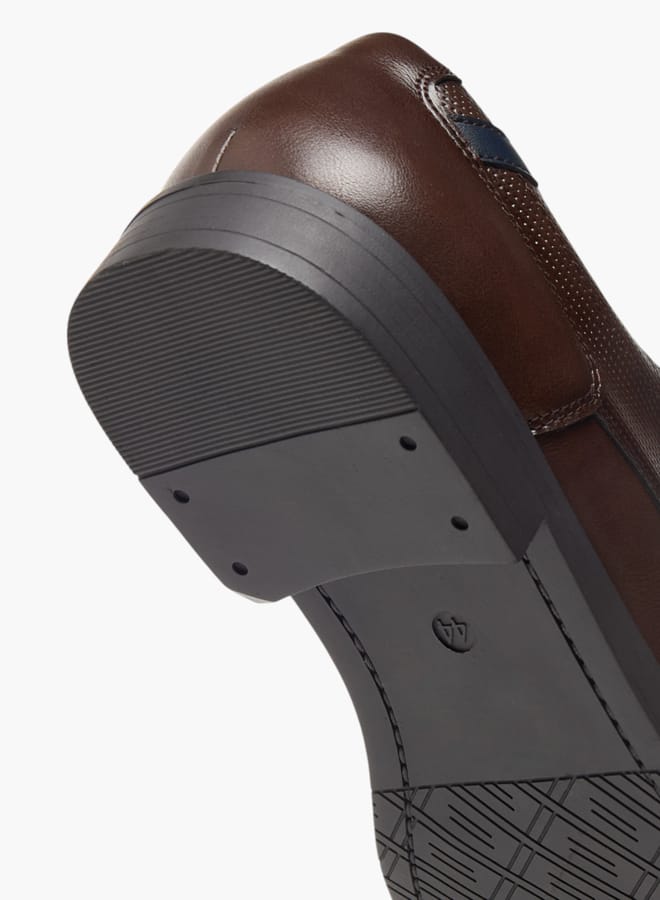 LBL by Shoexpress Mens Textured Derby Shoes With Lace-Up Closure - Image 5