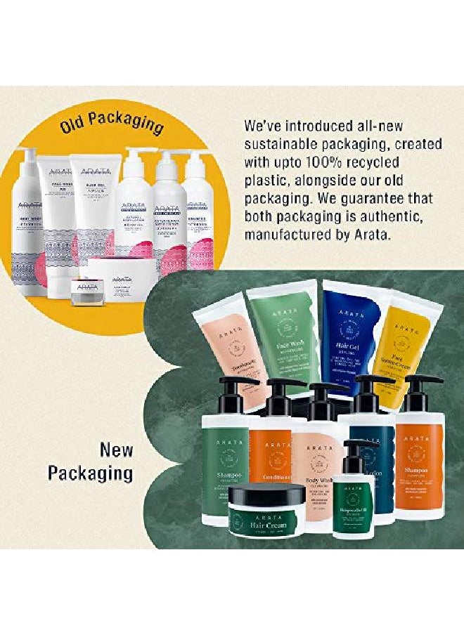 Arata Zero Chemicals - Arata Natural Damage Repair Duo For Women Men With Hydrating Shampoo Conditioner || Allnatural N Crueltyfree || Nontoxic Plantbased Daily Damage Repair (Shampoo + Conditioner) - Image 1