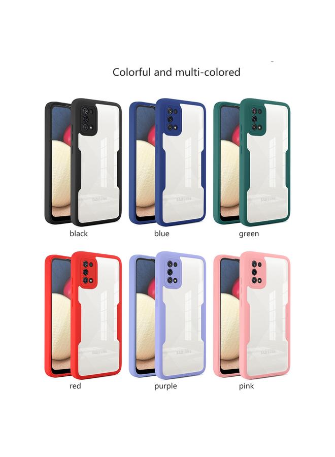 اس-توب جراب لهاتف Samsung Galaxy A02s مصنوع من الأكريليك + TPU بتغطية كاملة 360 درجة - Image 2