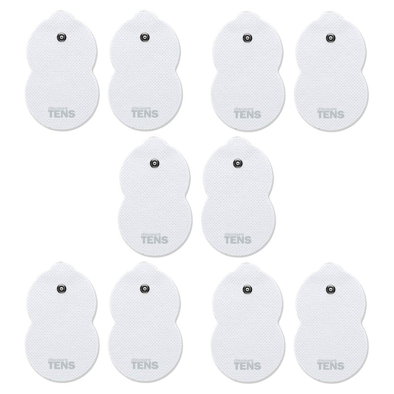 Discount TENS Discount TENS Premium TENS Electrodes Compatible with Omron 10 5 Pair Replacement Electrode Pads Compatible with Omron TENS Devices