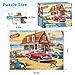 VOLUVOLU 500 Pieces Landscape Puzzles for Adults Coffee Shop Puzzle for Adults OceanPuzzle 500 Pieces Gift for Birthday Home Decor Fun for Family Entertainment205 15 in - Image 4