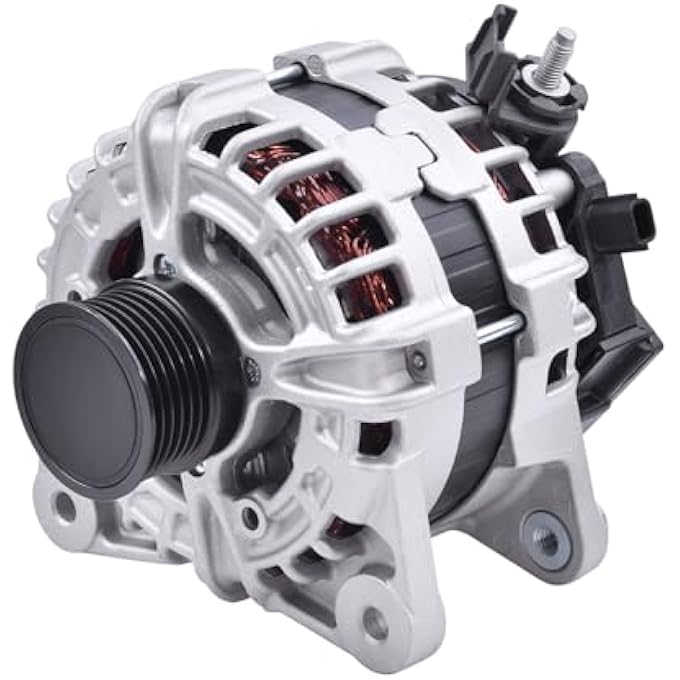 FuseRish 23100-6LB0A Alternator 120Amp 12V Compatible with Nissan Sentra L4 2.0L 2020 2021 2022, Replace Numbers: 21603, 21603R, F000B-L079B - Image 1