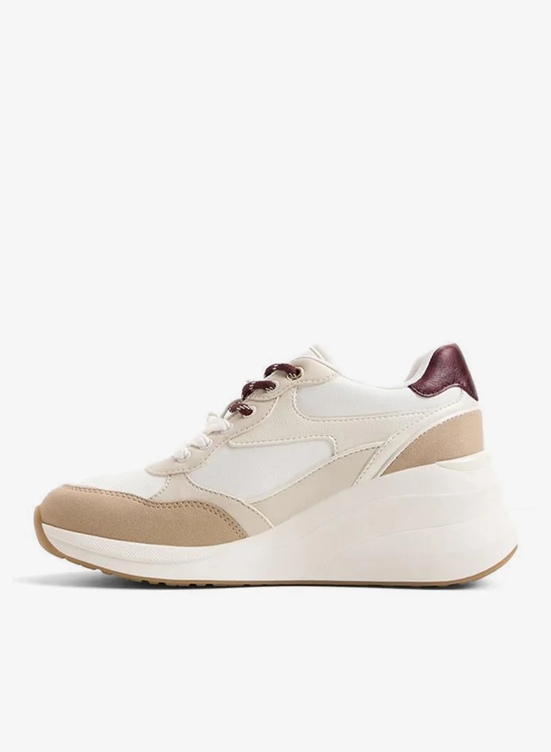 Aldo  Asiejan Ladies Multi Wedge Sneakers for Women | Best Price UAE