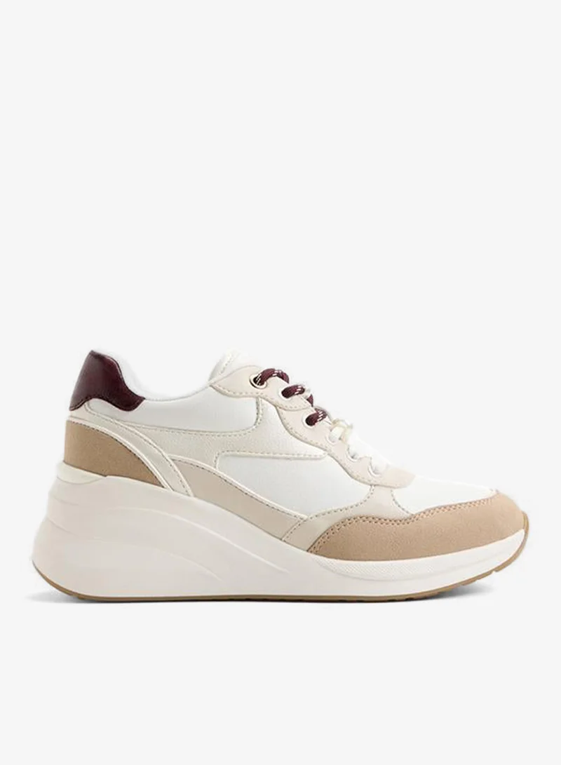 Asiejan Ladies Multi Wedge Sneakers