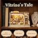 fifijoy DIY Miniature Dollhouse Kit Jewelry Shop DIY Miniature House Kit for Adults and Teens 3D Wooden Puzzle Tiny House Model with LED Light Unique Gift for Family Friends Vitrines Tale - Image 4