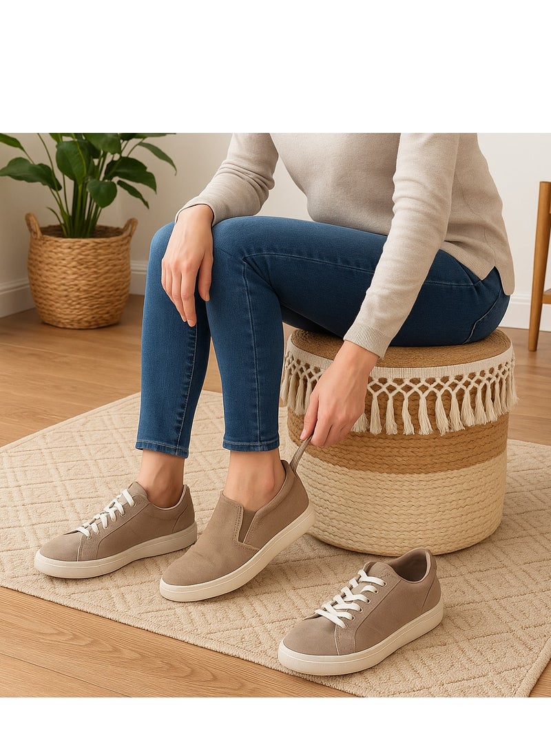 Generic Sarute Handcrafted Jute Ottoman Pouffe – 40x40x40 cm, Eco-Friendly Cotton-Filled Footstool, Versatile Seating for Living Room, Bedroom, Office, and Outdoor Spaces – Neutral White-Beige Color  - Image 3