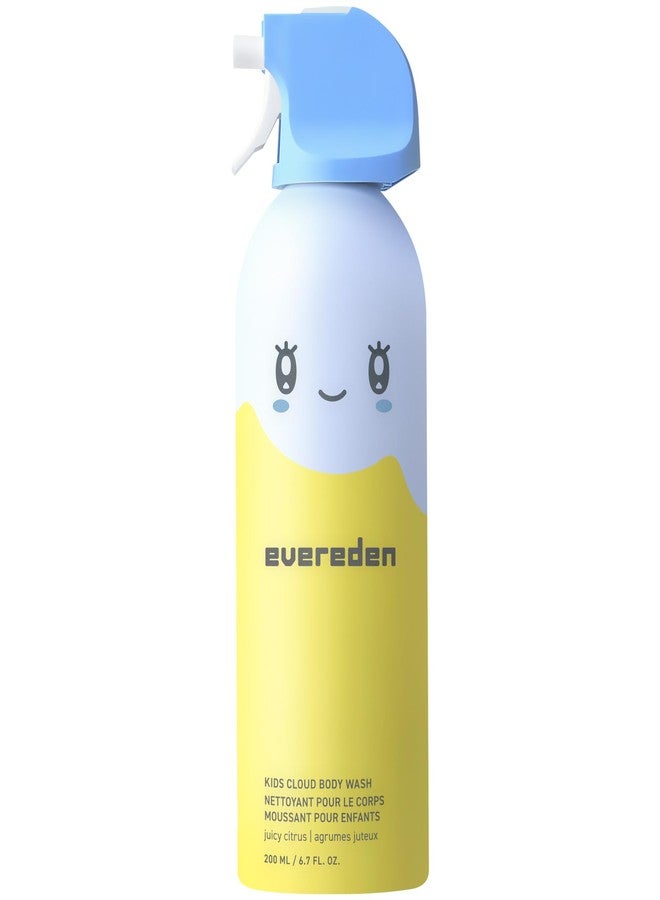 Evereden Kids Cloud Foam Body Wash, Dermatologist-Tested, Juicy Citrus - Image 1