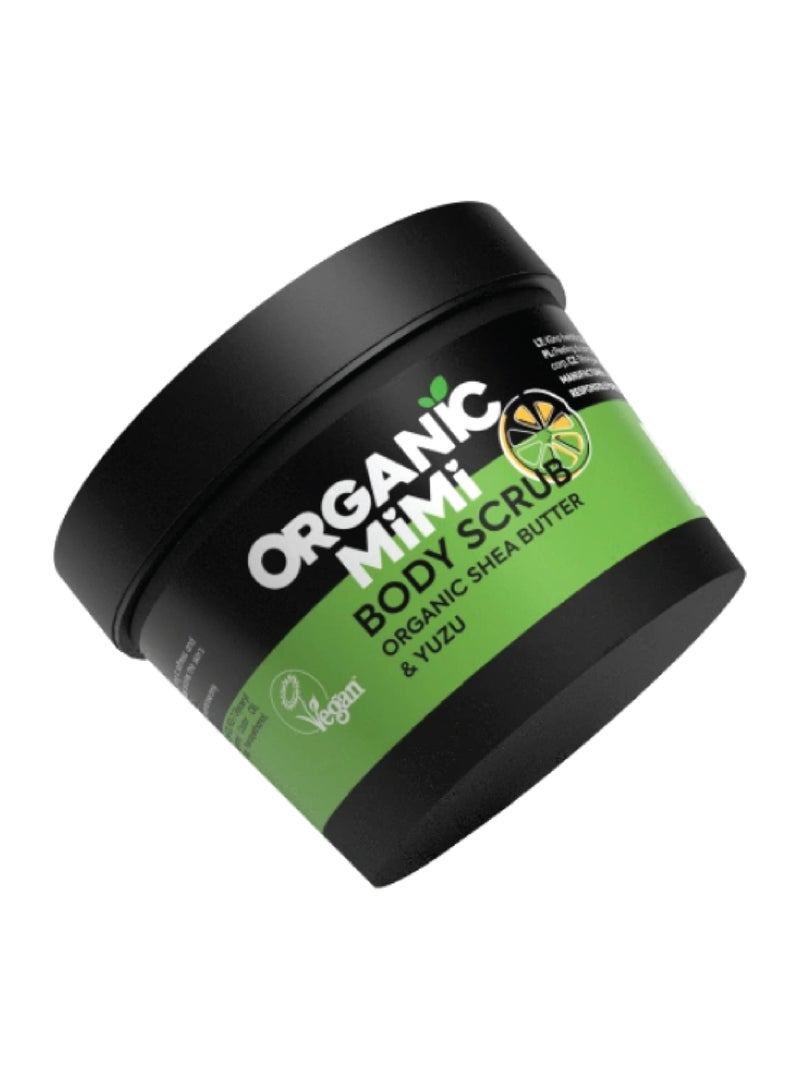 Organic Mimi Shea & Yuzu Body Scrub 120g - Image 2