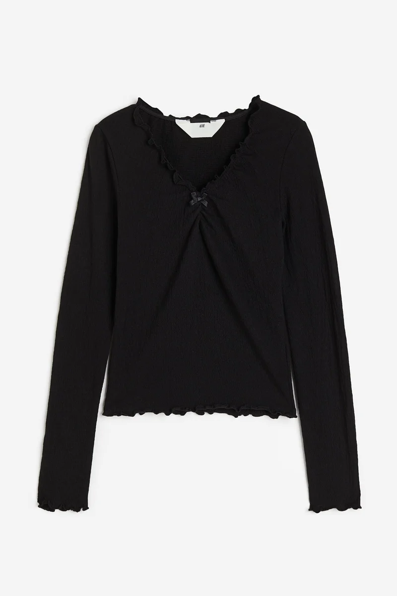 H&M Youth Crinkle Top