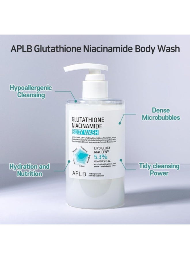 APLB GLUTATHIONE NIACINAMIDE BODY WASH |300 ml - Image 1
