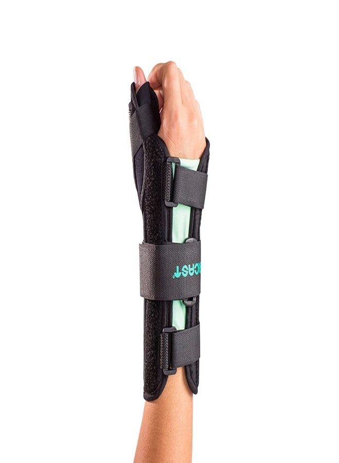 AIRCAST A2 Wrist Brace with Thumb Spica-Left-Medium