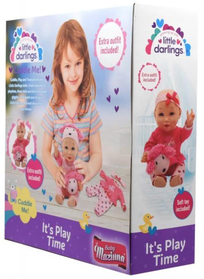 Baby Maziuna Little Darling It'S Playtime Doll  - Image 3