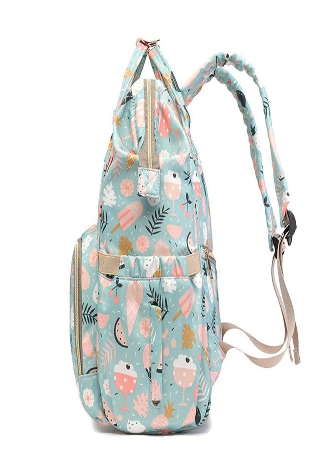 Tip 'n' Top Maternity Bag Travelling Diaper Backpack Baby Diaper Bag with Water Proof Medium Dry Sheet, 1 Piece (Size- 100CM X 70CM) (Green) - Image 3