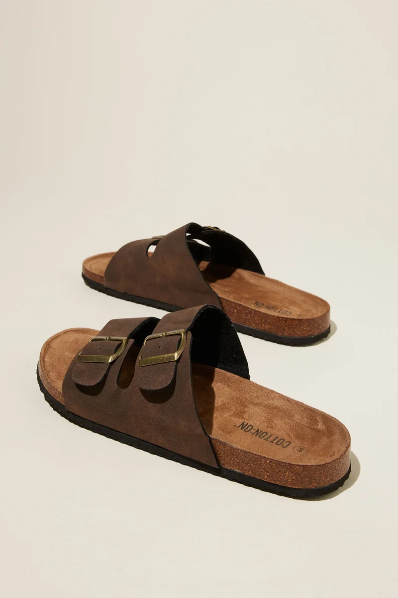 Cotton On  Double Buckle Sandal for Men | Best Price UAE