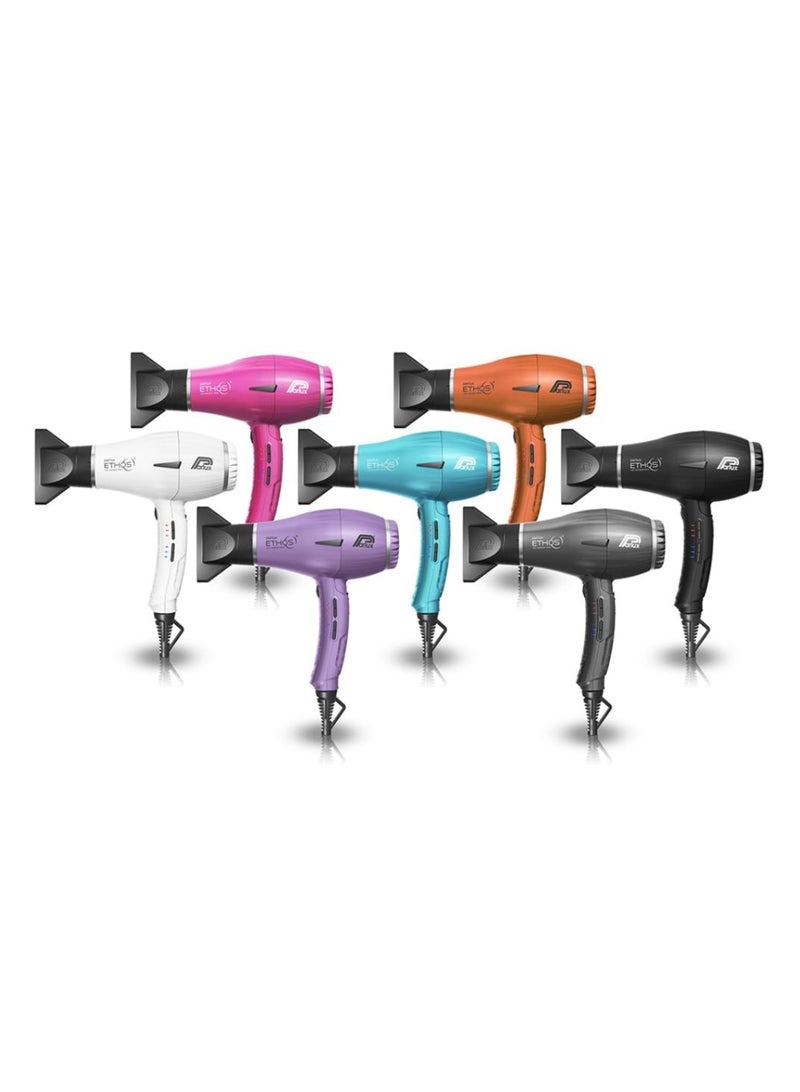 Parlux ETHOS Hair Dryer Air Ionizer Tech [European Plug 220V] Copper 1unit - Image 2