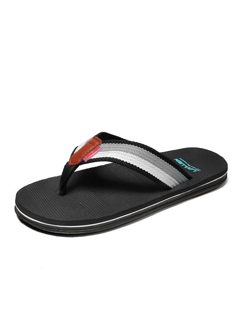 LOULUEN - New Fashionable Herringbone Beach Slippers - Image 1