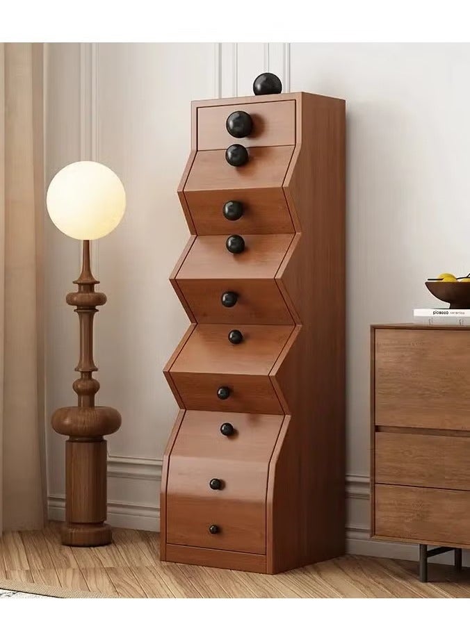 Generic Solid Wood Vintage Style Chest of Drawers, Versatile and Artistic French Living Room Storage  - Image 1