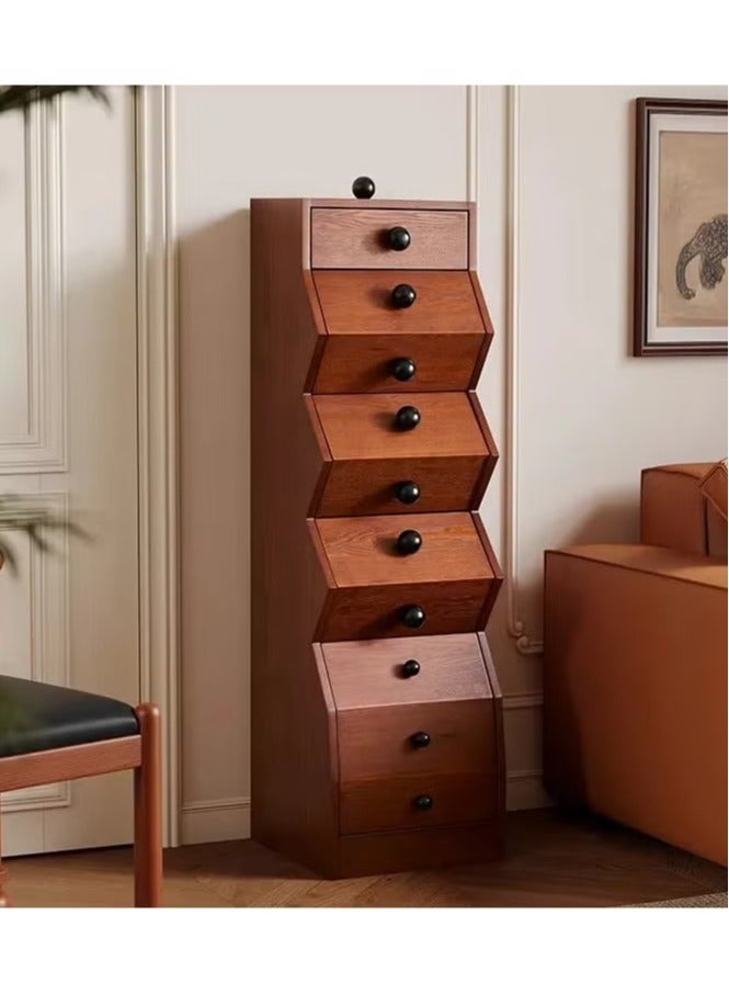 Generic Solid Wood Vintage Style Chest of Drawers, Versatile and Artistic French Living Room Storage  - Image 2