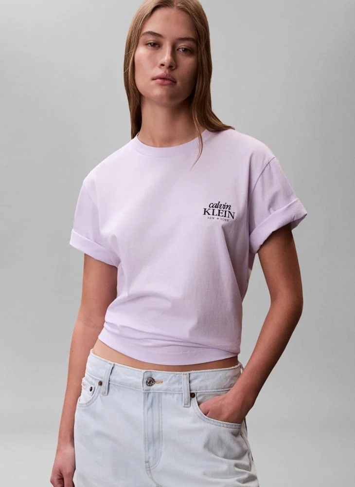 Calvin Klein Jeans Casual Boxy Graphic T-Shirt