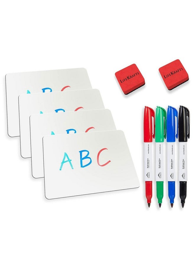 Lifekrafts Wood Dry Erase Lap Boards Whiteboards,Size(9X12) Inches,Pack of 4|Includes 4 Lapboards,4 Marker Pens,2 Erasers|Interactive Learning Single Sided White Board for Kids,Adults,Students. - pzsku/Z8CFC06F22EF336E27836Z/45/_/1741329972/c86e2e95-f3f5-4de8-95d1-c57e79773032