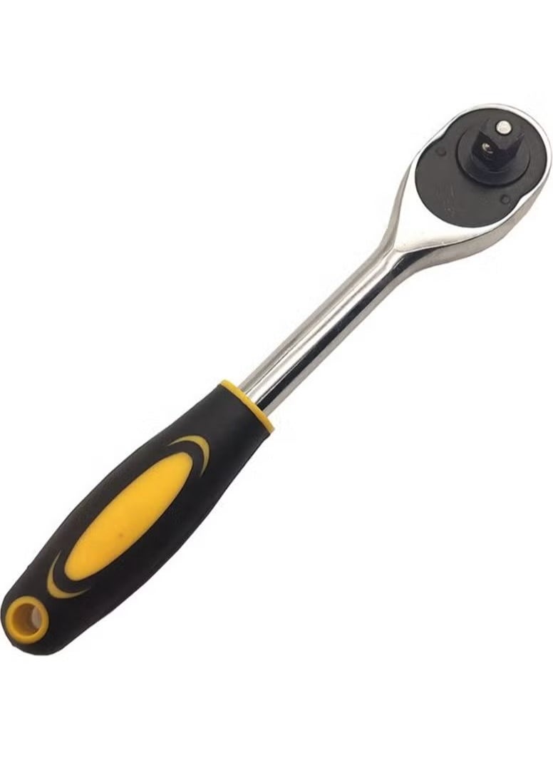 Generic Hoteche Ratchet Handle 1/2 Inch – 24 Teeth – Heavy-Duty Reversible Wrench – Model 200203  - Image 1