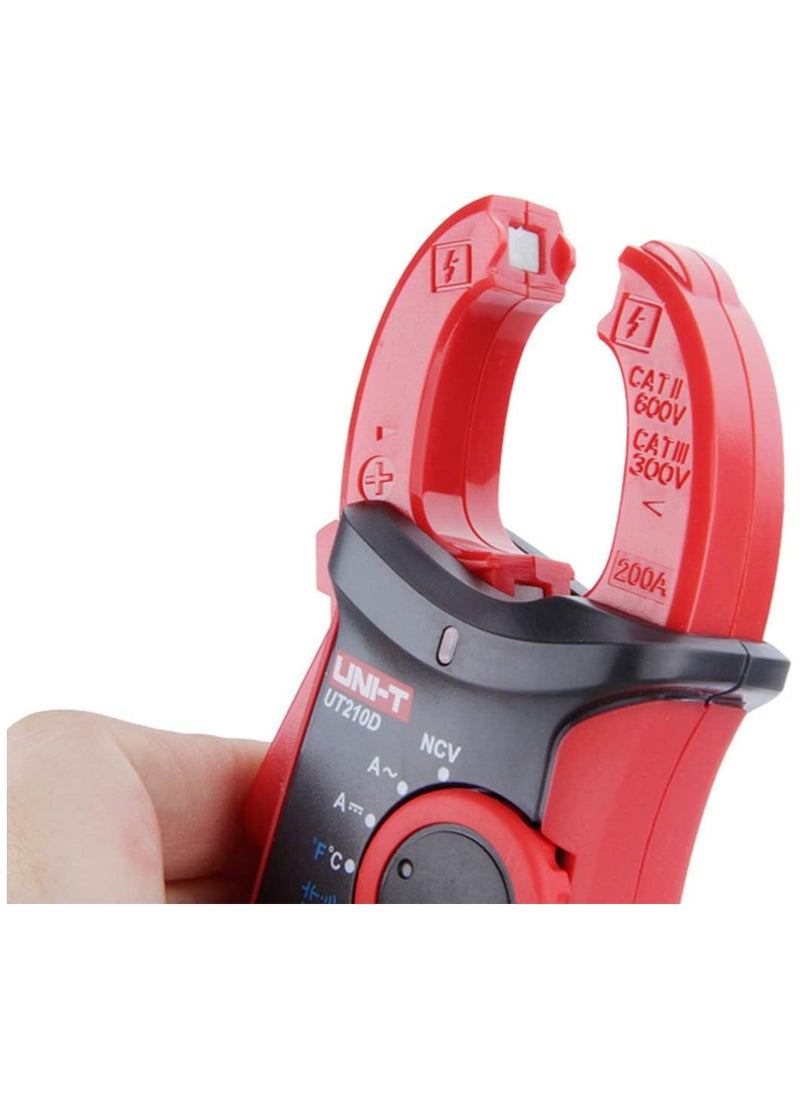ECVV - UNI-T Digital Clamp Meter Mini AC/DC Current Voltage Resistance Capacitance Temperature Clamp Multimeter High Precision Non-Contact Multimeter - Image 1