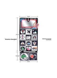 Generic Children 0-1 Years Old Cognitive Educational Toys Early Education Baby Cloth Book 3-6 Months Baby Can Not Tear And Chew With Haha Mirror-Color:66539-1  - Image 4