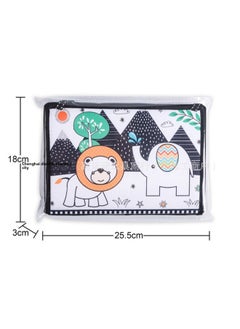 Generic Children 0-1 Years Old Cognitive Educational Toys Early Education Baby Cloth Book 3-6 Months Baby Can Not Tear And Chew With Haha Mirror-Color:66539-1  - Image 5