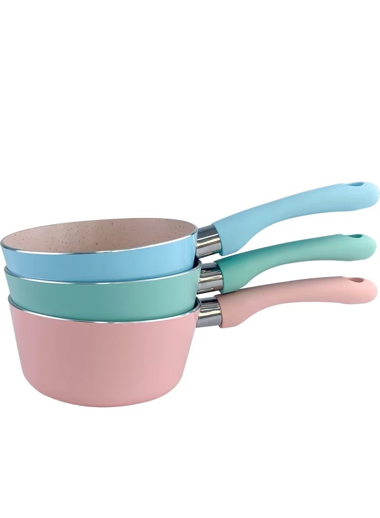 طاجن جرانيت عميق - غير لاصق، متعدد الاستخدامات بمقبض من السيليكون - Image 3