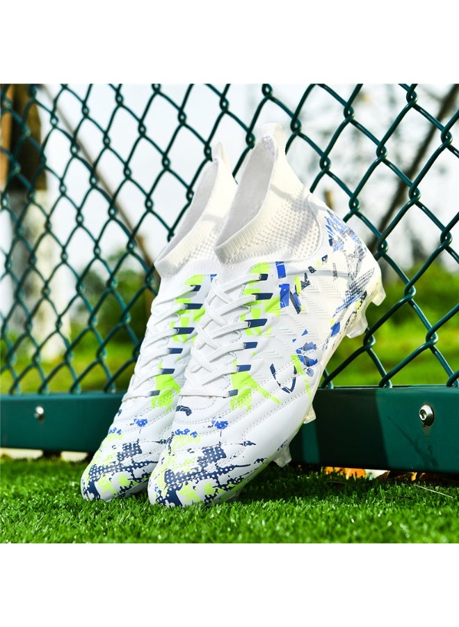 New Men Kids Soccer Shoes Cleats Football Boots Sports Large Size Long Studs Turf Shoes for Training Competition - Image 2