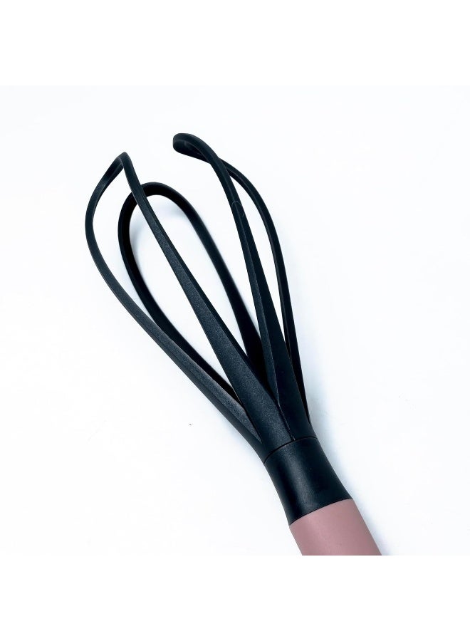 Cuisine Art Pp Handle Nylon Whisk With Bind Card, Light Maroon (Rose) - Image 5