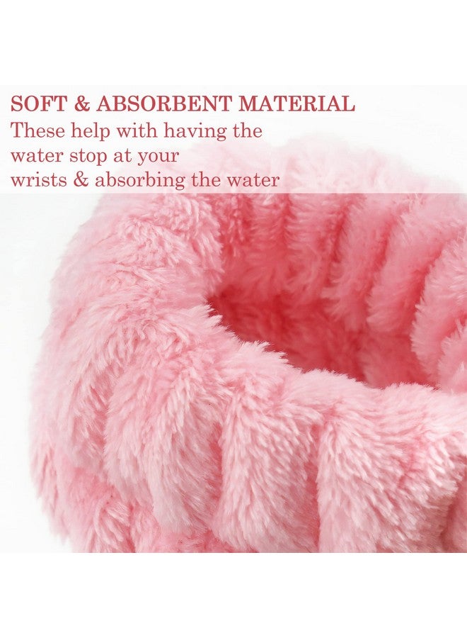 Ayesha Wrist Bands For Washing Face Skincare Wristbands Make Up Remover Wrist Cuffs No Drip Cleansing Cuffs For Makeup Skincare 8Pcs - Image 3