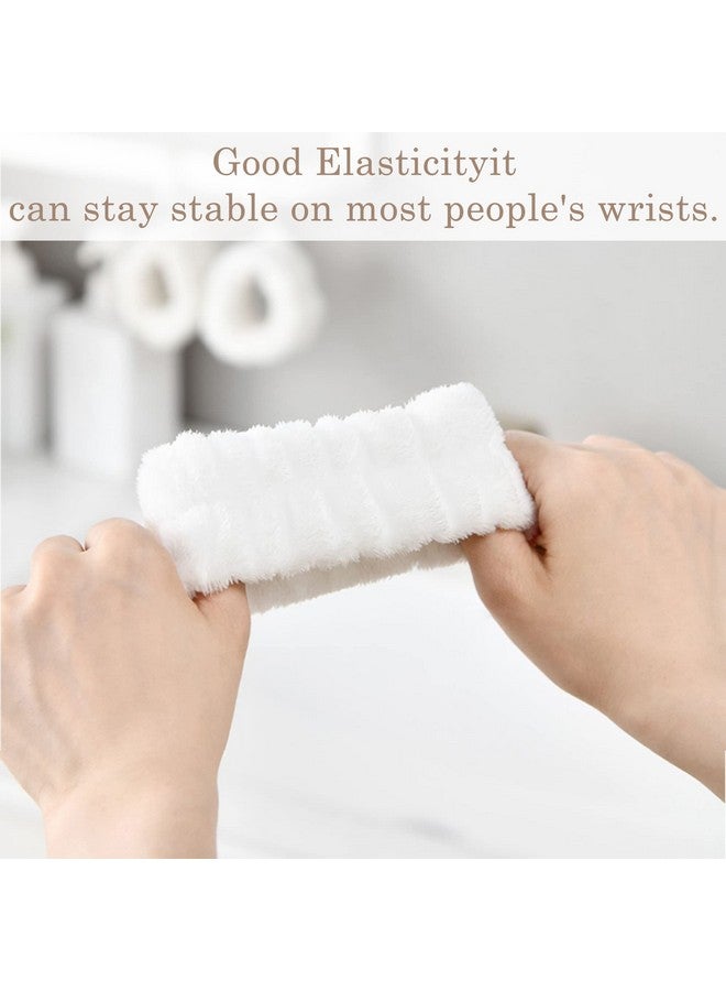 Ayesha Wrist Bands For Washing Face Skincare Wristbands Make Up Remover Wrist Cuffs No Drip Cleansing Cuffs For Makeup Skincare 8Pcs - Image 2