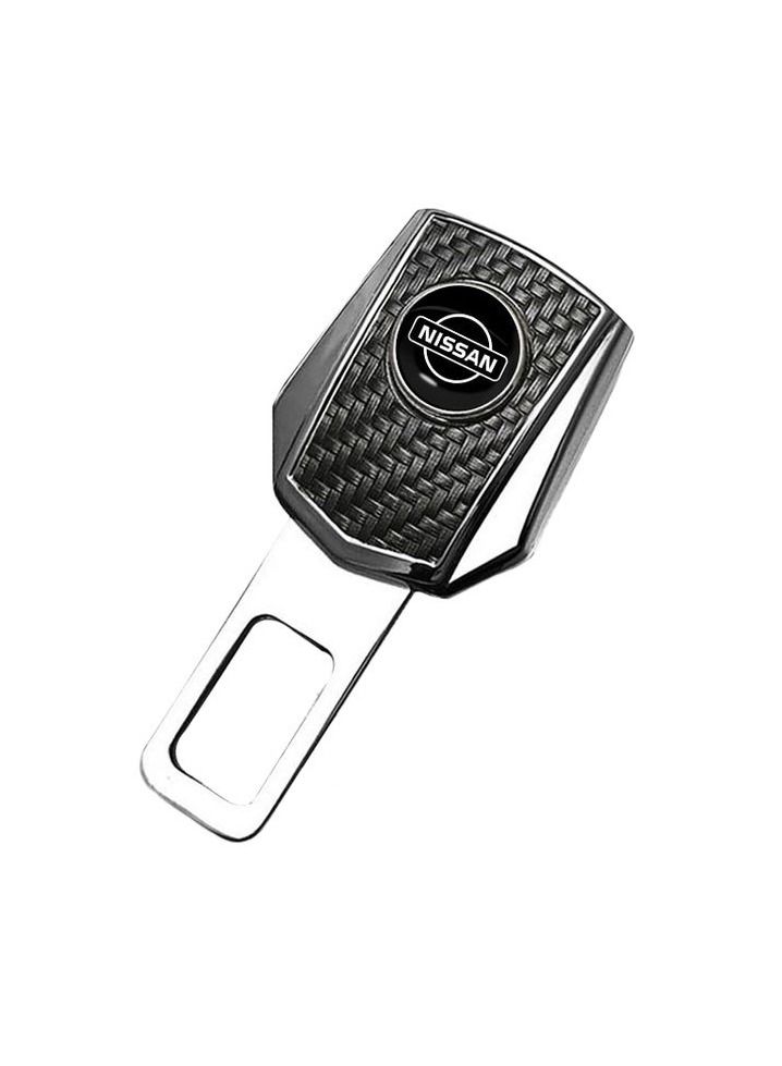 Nissan Premium Quality Seat Belt Buckle  Seat Belt Clip With NISSAN Logo 1 Pcs - Image 1