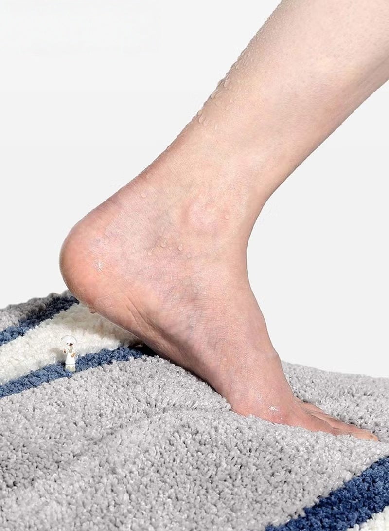 EETU Bathroom Rug Mat,Extra Soft And Absorbent Bath Mat With TPR Backing,40x60cm,Bath Mats for Bathroom Floor - Image 3