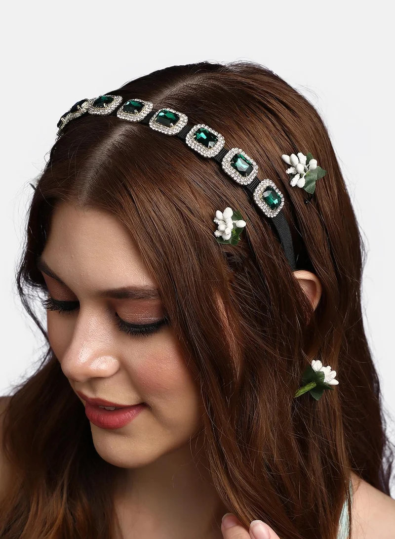 SOHI Gemstone Hairbands
