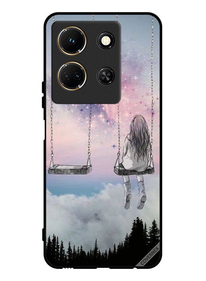 Covernex غطاء حماية لهاتف إنفينكس نوت 30 فن الفتاة الوحيدة - Image 1